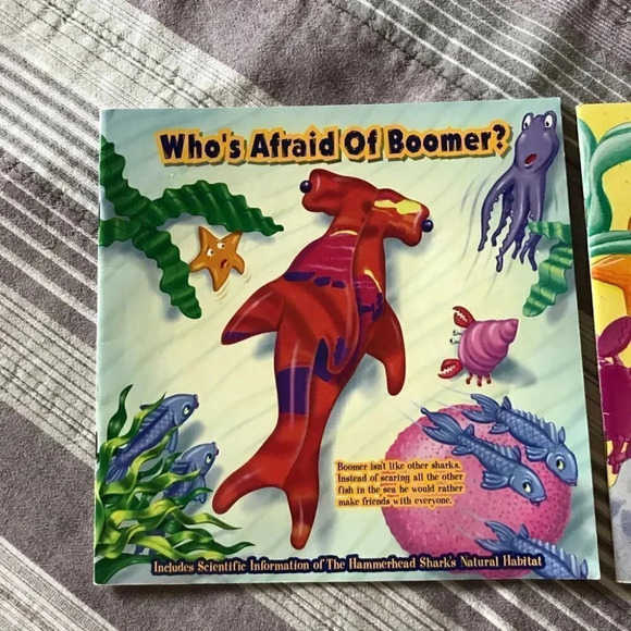 Who’s Afraid Of Boomer & Good Night Bubbles Books - Picture 2 of 7